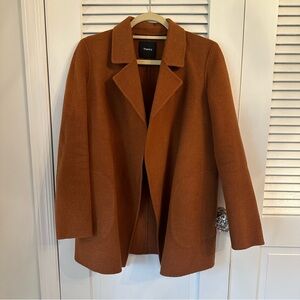 Theory Clairene Double Face Wool Cashmere Jacket